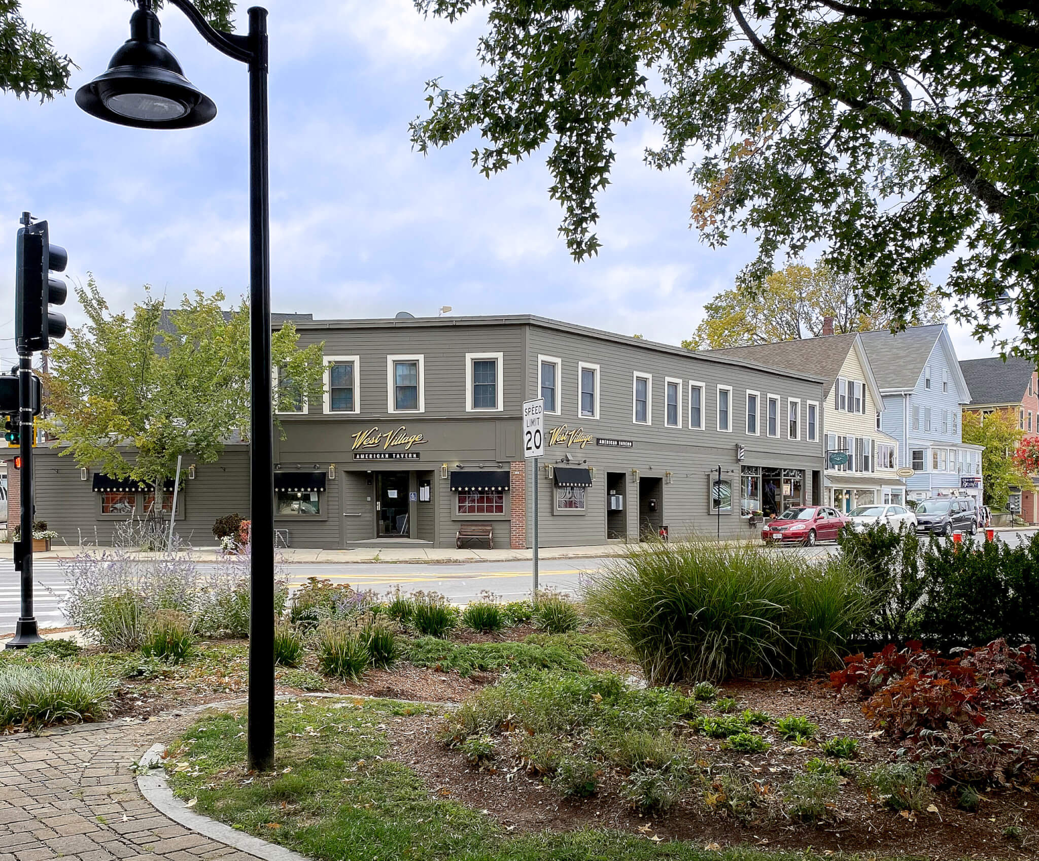 The West Village Tavern is scheduled to open this month.