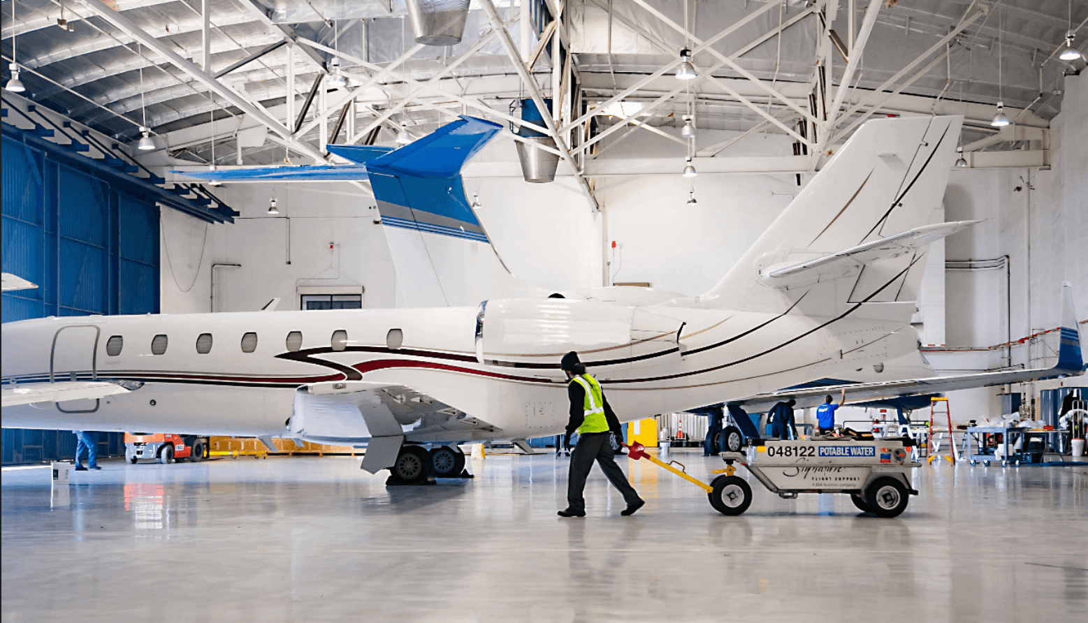 Hanscom hangar